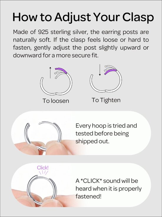 Amazon.com: Minimalist Flower Small Hoop Earrings for Women  Sterling Silver Hoop Earrings Huggie Earrings Dainty Hypoallergenic 925